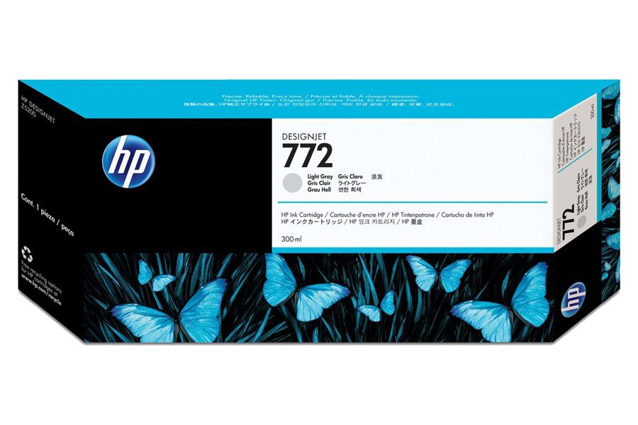 Tinta HP 772 Light Gray CN634A Tinta HP 772 Light Gray CN634A Z5200 300ML - Imagen 1