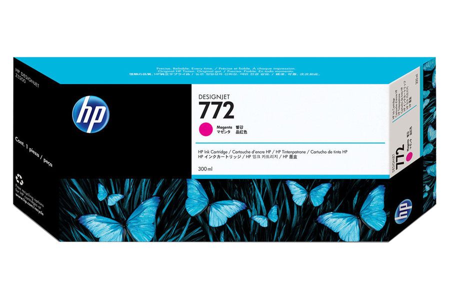 Tinta HP 772 Magenta CN629A Tinta HP 772 Magenta CN629A Z5200 300ML - Imagen 1