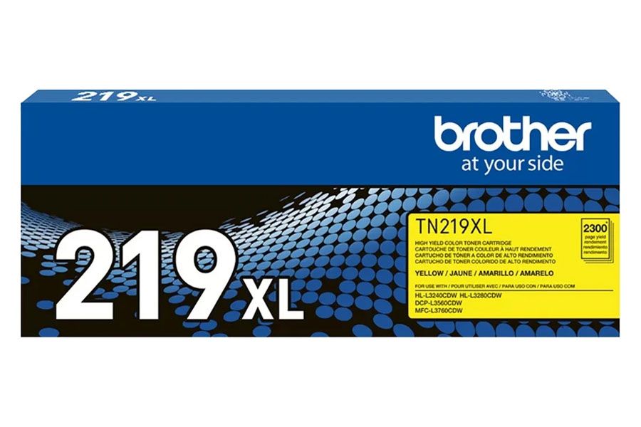 Toner Brother TN-219Xly Yellow Toner Brother TN-219XLY Yellow Para L3760/L3240 - Imagen 1