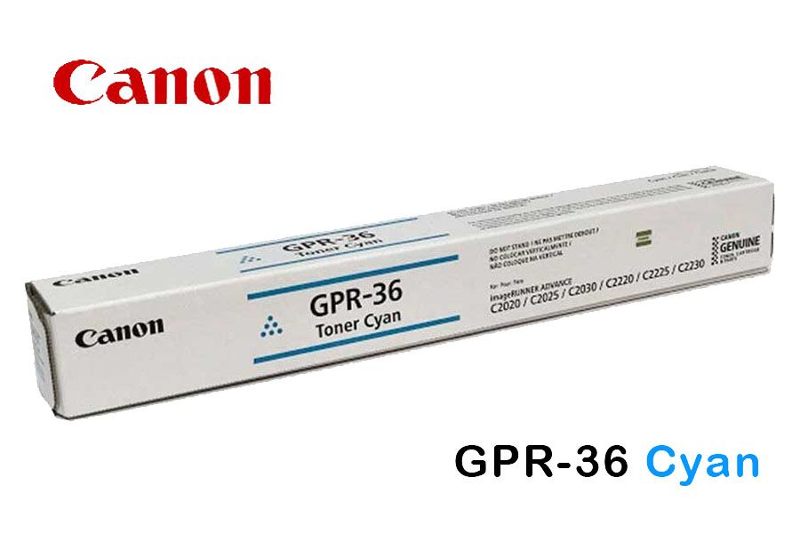 Toner Canon GPR-36C Cyan Toner Canon GPR-36C Cyan C2020, C2230, C2225 - Imagen 1