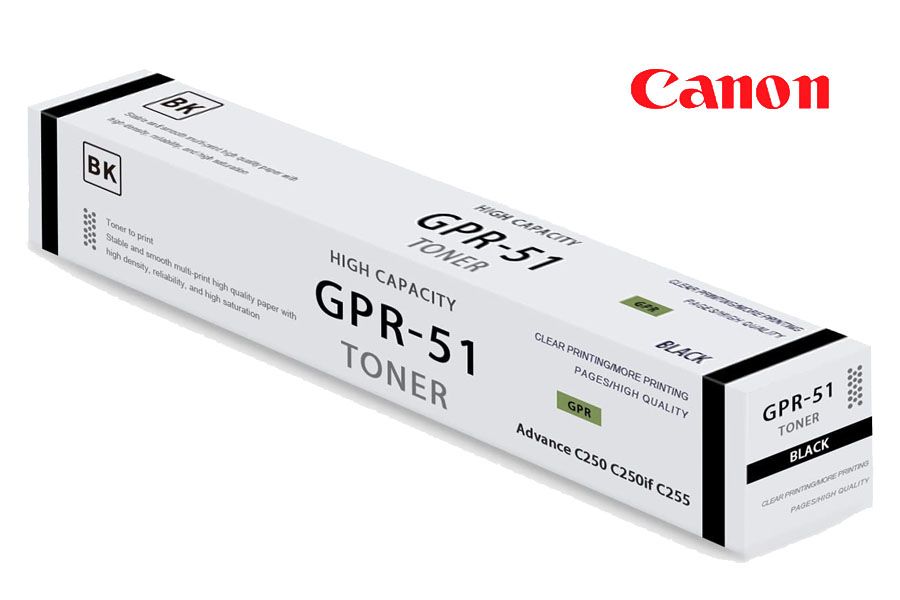 Toner Canon GPR-51K Black Toner Canon GPR-51 Black C255if, C355if - Imagen 1