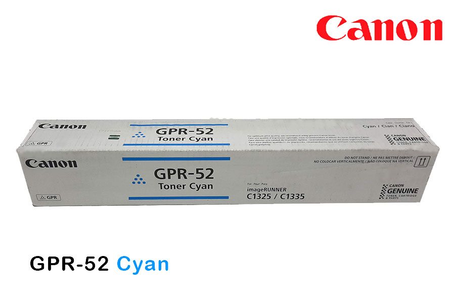 Toner Canon GPR-52 Cyan Toner Canon GPR-52 Cyan C1335if, C1325if - Imagen 1