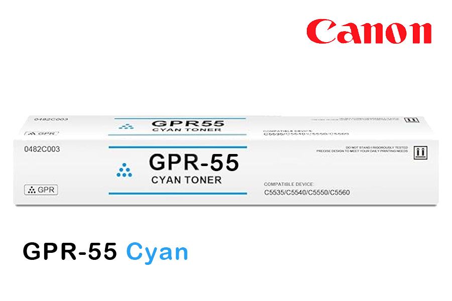 Toner Canon GPR-55 Cyan Toner Canon GPR-55 Cyan Para C5535i, C5540i, C5550i, C5560i - Imagen 1