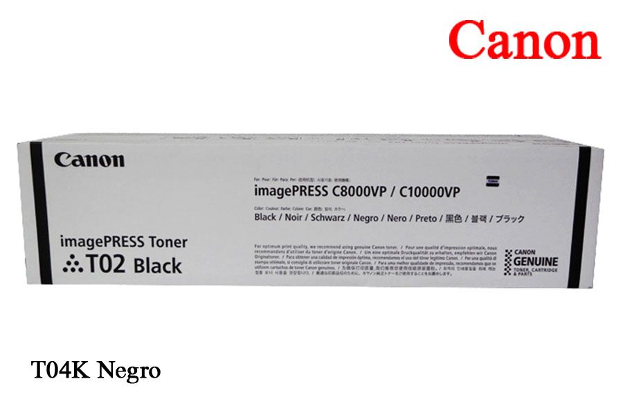 Toner Canon T02 Black Toner Canon T02 Black c8000VP, c10000VP - Imagen 1