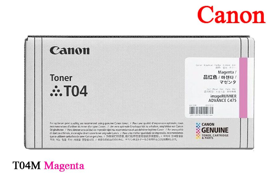 Toner Canon T04 Magenta Toner Canon T04 Magenta imageRunner C475i lll - Imagen 1