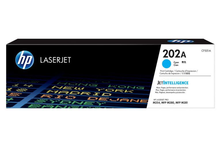 Toner HP 202A Cyan CF501A