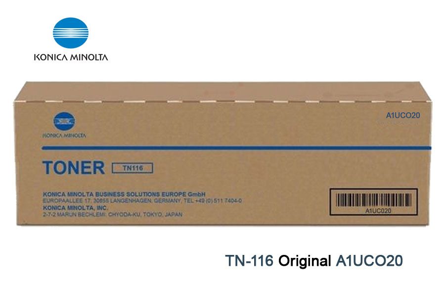 Toner Konica Minolta TN-116 Original A1UC020 Toner Konica Minolta TN-116 A1UC020 Bizhub 184/185 - Imagen 1
