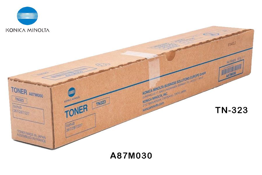 Toner Konica Minolta TN-323 Toner Konica Minolta TN-323 Bizhub 227/367 - Imagen 1