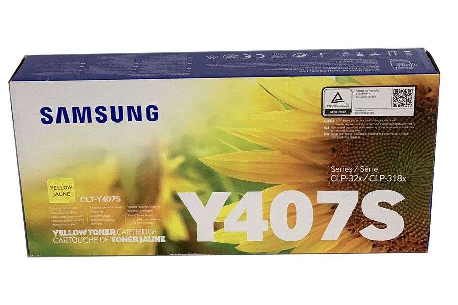 Toner Samsung CLT-Y407S Yellow Toner Samsung CLT-Y407S Yellow CLP-320 - Imagen 1