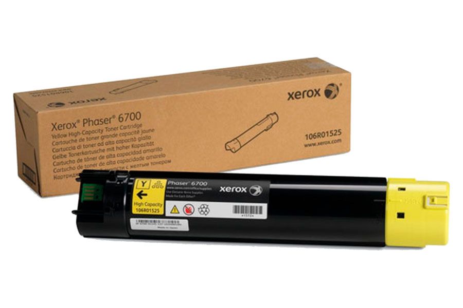 Toner Xerox 106R01525 Yellow Toner Xerox 106R01525 Yellow Phaser 6700 - Imagen 1
