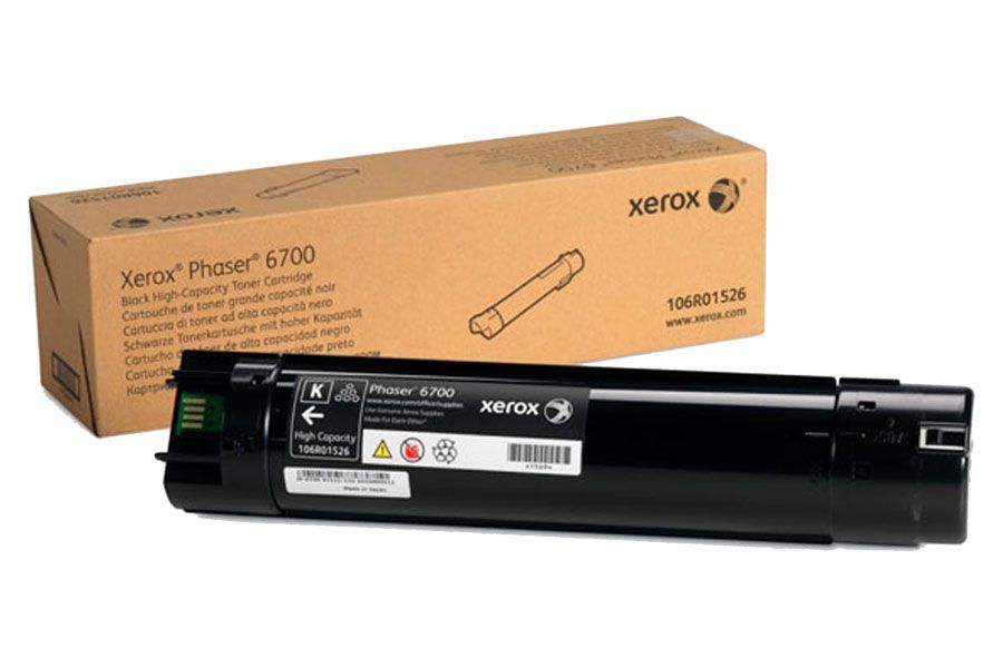 Toner Xerox 106R01526 Black Toner Xerox 106R01526 Black Phaser 6700 - Imagen 1