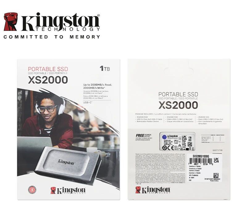 Unidad SSD Externo Kingston XS2000 Unidad SSD Externo Kingston XS2000