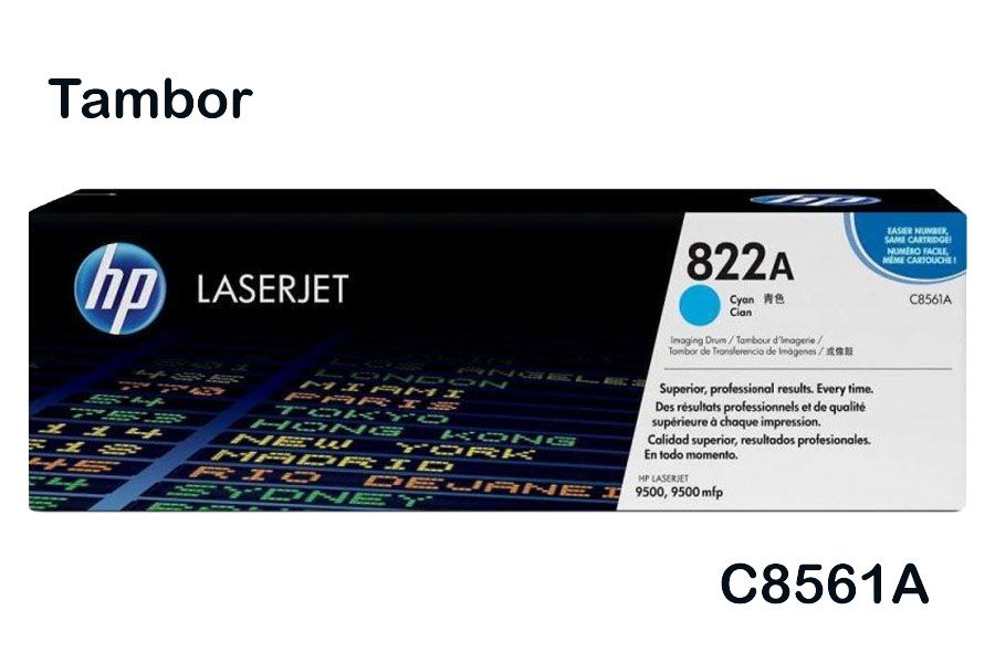 Tambor HP 822A Cyan C8561A Tambor HP 822A Cyan C8561A LaserJet 9500 MFP - Imagen 1