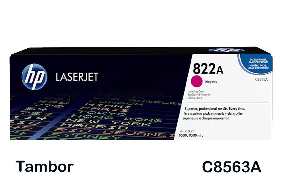 Tambor HP 822A Magenta C8563A Tambor HP 822A Magenta C8563A LaserJet 9500 MFP