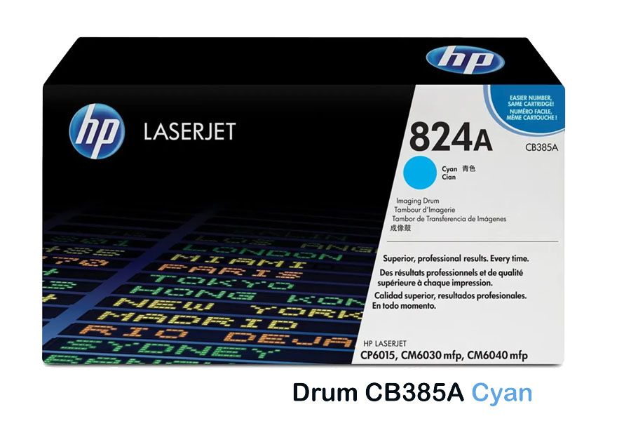 Tambor HP 824A Cyan CB385A Tambor HP 824A Cyan CB385A CM6030, CP6015, CM6040