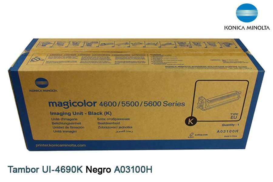 Tambor Konica Minolta UI-4690K Black A03100H Tambor Konica Minolta UI-4690K Black A03100H - Imagen 1
