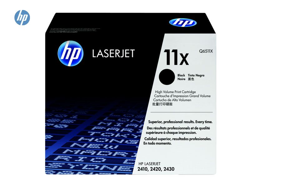 Toner HP 11X negro Q6511X LaserJet Toner HP 11X Q6511X LaserJet 2410, 2420, 2430 - Imagen 1