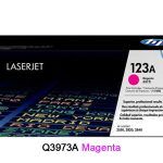 Toner HP 123A Magenta Q3973A Para 2550L, 2550N