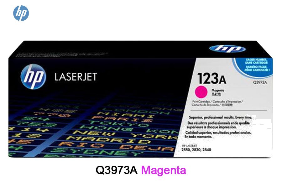 Toner HP 123A Magenta Q3973A Toner HP 123A Magenta Q3973A Para 2550L, 2550N - Imagen 1