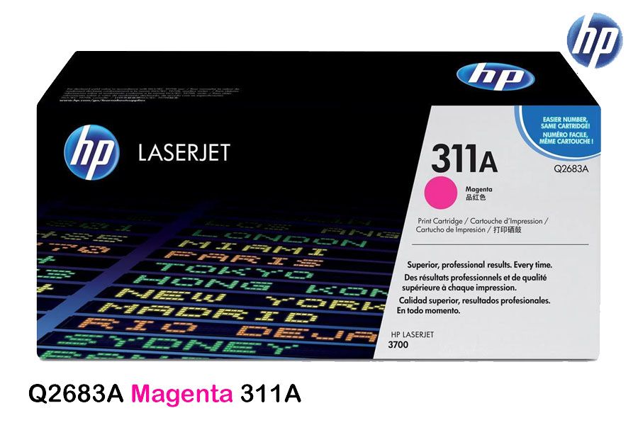Toner HP 311A Magenta Q2683A Toner HP 311A Magenta Q2683A Para 3700, 3700dn - Imagen 1