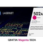 Toner HP 502A Magenta Q6473A Para 3600, CP3505