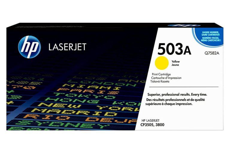 Toner HP 503A Yellow Q7582A