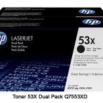 Toner HP 53X Dual Pack Q7553XD Para M2727, P2014