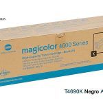 Toner Konica Minolta T4690K Black Magicolor 4600