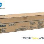 Toner Konica Minolta TN-214Y Yellow C200 A0D7235