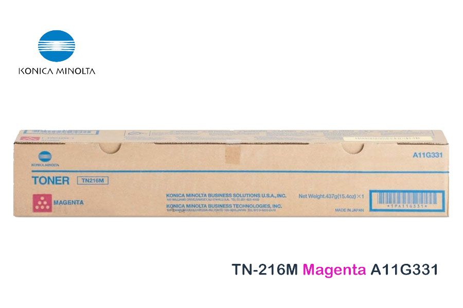 Toner Konica Minolta TN-216M Magenta A11G331 Toner Konica Minolta TN-216M Magenta A11G331 C360 - Imagen 1