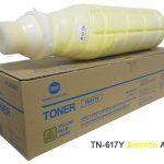 Toner Konica Minolta TN-617Y Yellow Bizhub C70HC