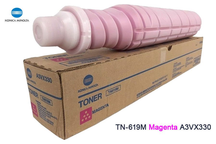Toner Konica Minolta TN-619M Magenta A3VX330 Toner Konica Minolta TN-619M Magenta C1060, C1070 - Imagen 1