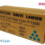 Toner Ricoh 408311 Cyan Para Lanier P C600