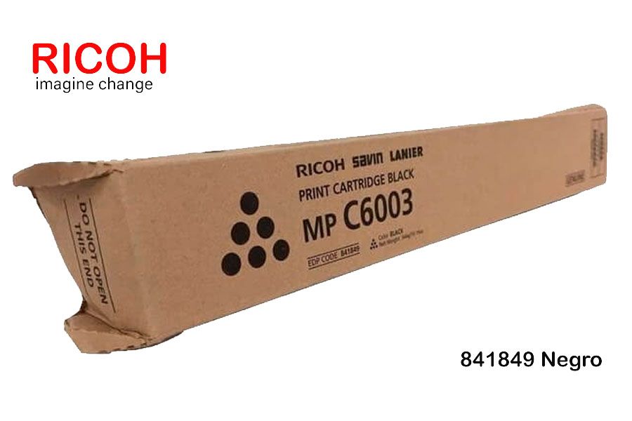 Toner Ricoh 841849 Black Toner Ricoh 841849 Black MP C5503/C6004ex - Imagen 1
