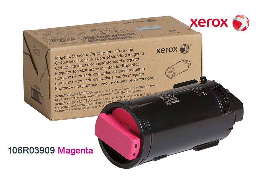 Toner Xerox 106R03909 Magenta Toner Xerox 106R03909 Magenta Para C600, C605 - Imagen 1