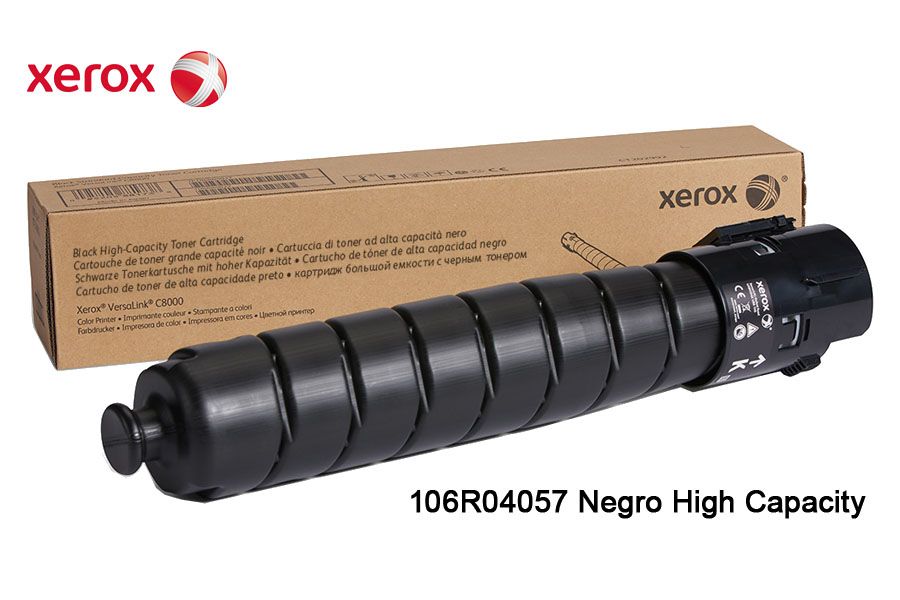 Toner Xerox 106R04057 Black High Capacity Toner Xerox 106R04057 Black High Capacity C8000 - Imagen 1