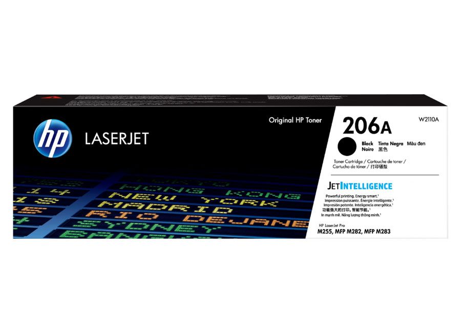 Toner HP 206A Negro W2110A Toner HP 206A Negro W2110A Para M255, M283 - Imagen 1