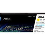 Toner HP 206A Yellow W2112A Para M255, M283
