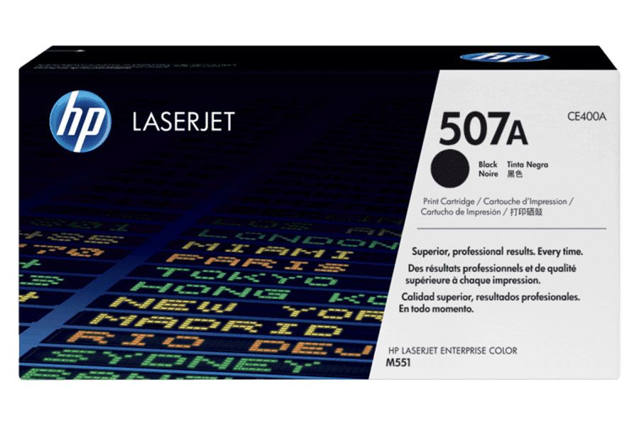 Toner HP 507A Negro CE400A Toner HP 507A Negro CE400A