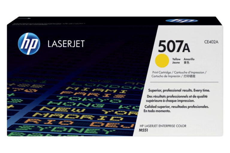 Toner HP 507A Yellow CE402A
