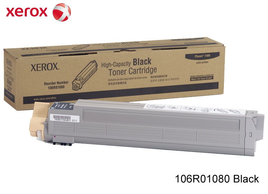 Toner Xerox 106R01080 Black Toner Xerox 106R01080 Black Phaser 7400