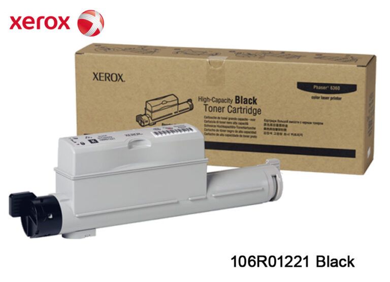 Toner Xerox 106R01221 Black Phaser 6360