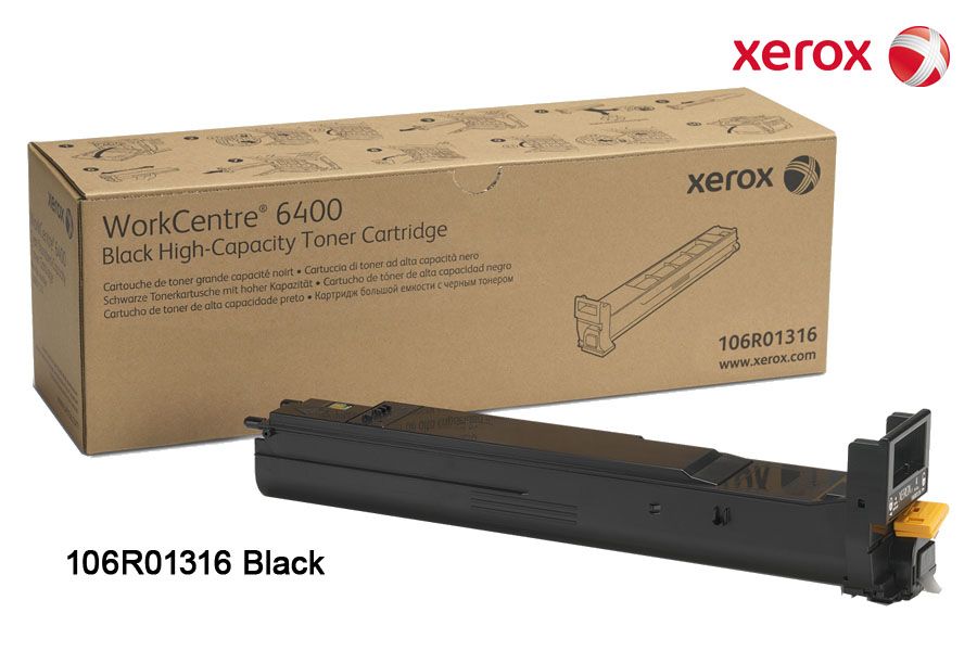 Toner Xerox 106R01316 Black Toner Xerox 106R01316 Black WorkCentre 6400 - Imagen 1