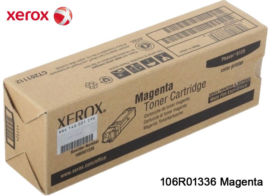 Toner Xerox 106R01336 Magenta Phaser 6125