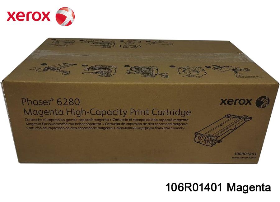 Toner Xerox 106R01401 Magenta Toner Xerox 106R01401 Magenta Phaser 6280
