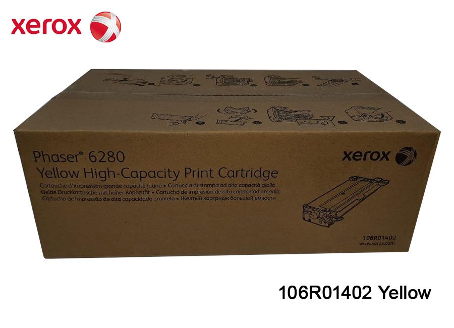 Toner Xerox 106R01402 Yellow Toner Xerox 106R01402 Yellow Phaser 6280