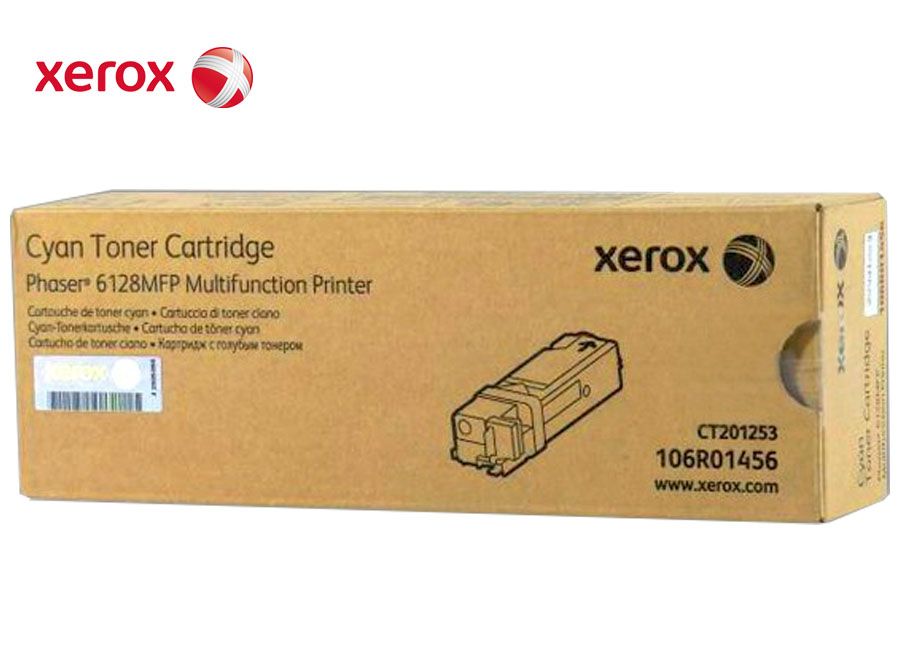 Toner Xerox 106R01456 Cyan Toner Xerox 106R01456 Cyan Phaser 6128