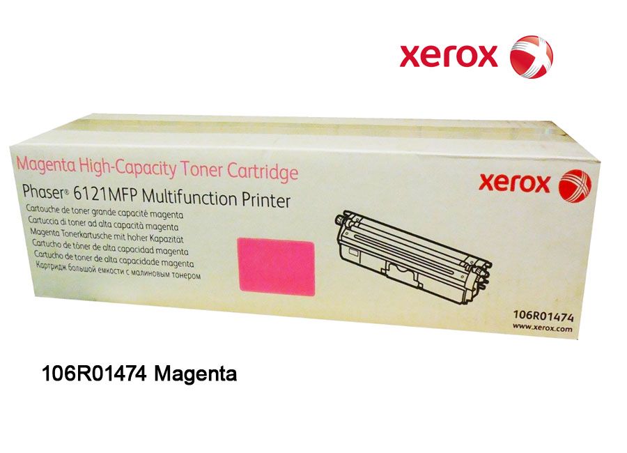 Toner Xerox 106R01474 Magenta Toner Xerox 106R01474 Magenta Phaser 6121