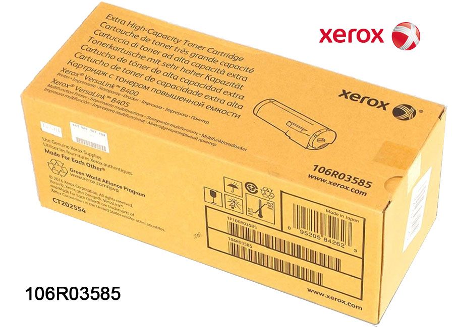 Toner Xerox 106R03585 Toner Xerox 106R03585 VersaLink B400, B405