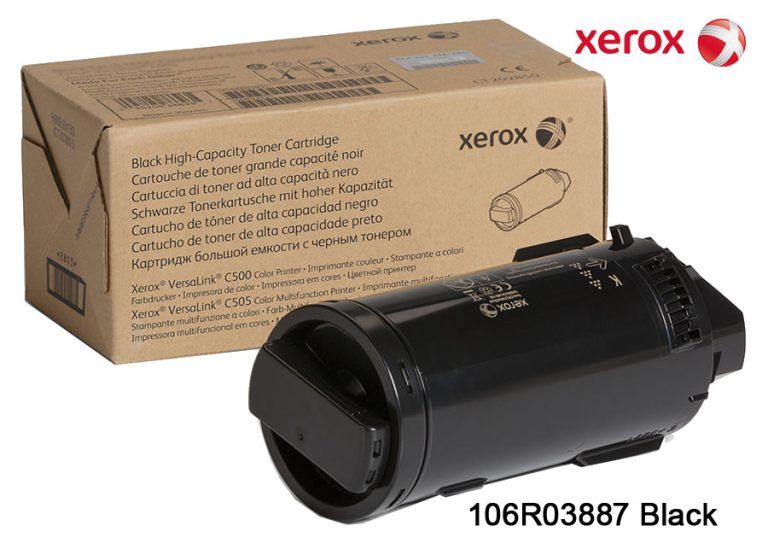 Toner Xerox 106R03887 Black VersaLink C505, C500